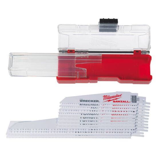 Набор сабельных полотен Milwaukee SAWZALL Blade Set 12 PC - 49221129, внеший вид