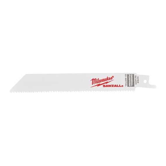Сабельное полотно Milwaukee SAWZALL® UNVIERSAL 150 x 10-14 Tpi 50 PCS по дереву, металлу и пластику - 48016292, внеший вид