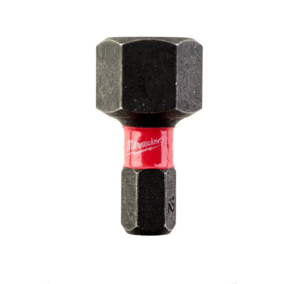 Ударная бита Milwaukee SHOCKWAVE HEX 12 MM X 25 MM 2 PCS - 4932430900, внеший вид