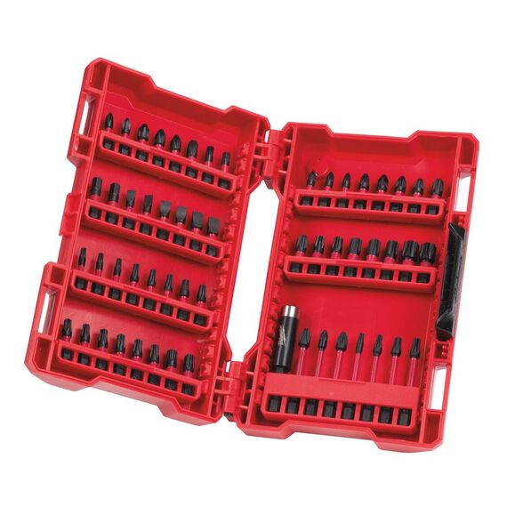 Набор ударных бит Milwaukee SHOCKWAVE IMPACT DUTY BIT SET 56 PC - 4932430907, внеший вид
