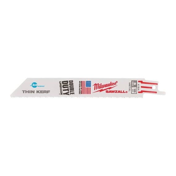 Сабельное полотно Milwaukee THIN KERF SIH 150 x 18 Tpi 5 PCS - 48004184, Модель: THIN KERF SIH 150 x 18 Tpi 5 PCS, внеший вид