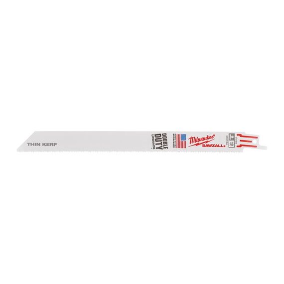 Сабельное полотно Milwaukee THIN KERF SM 230 x 18 Tpi 5 PCS - 48005188, Модель: THIN KERF SM 230 x 18 Tpi 5 PCS, внеший вид