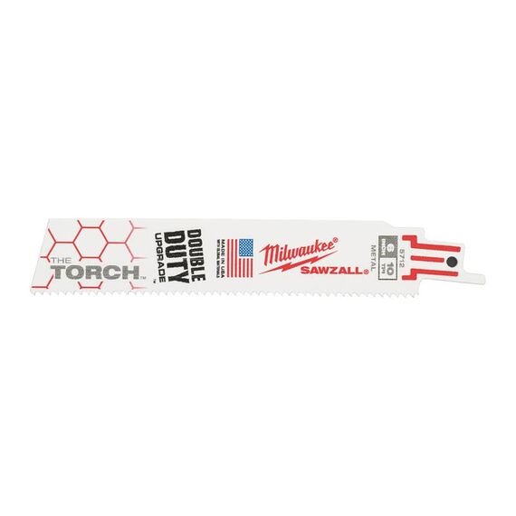 Сабельное полотно Milwaukee TORCH™ T 150 x 10 Tpi 5 PCS - 48005712, Модель: TORCH™ T 150 x 10 Tpi 5 PCS, внеший вид