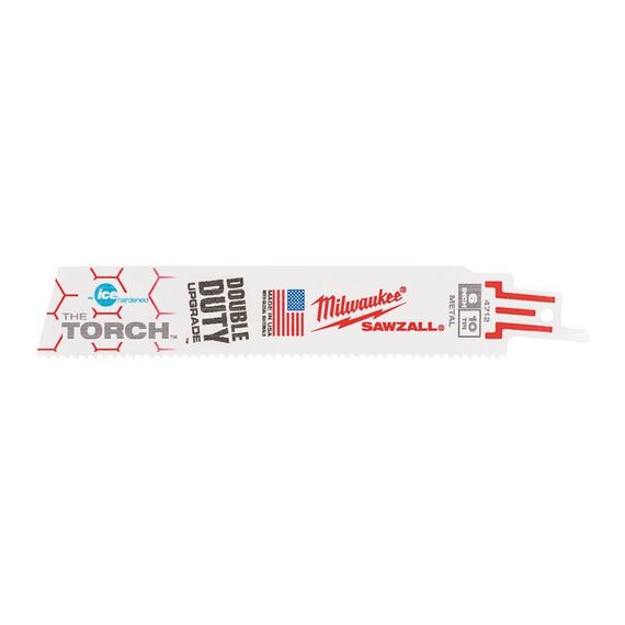 Сабельное полотно Milwaukee TORCH™ TIH 150 x 10 Tpi 5 PCS - 48004712, Модель: TORCH™ TIH 150 x 10 Tpi 5 PCS, внеший вид