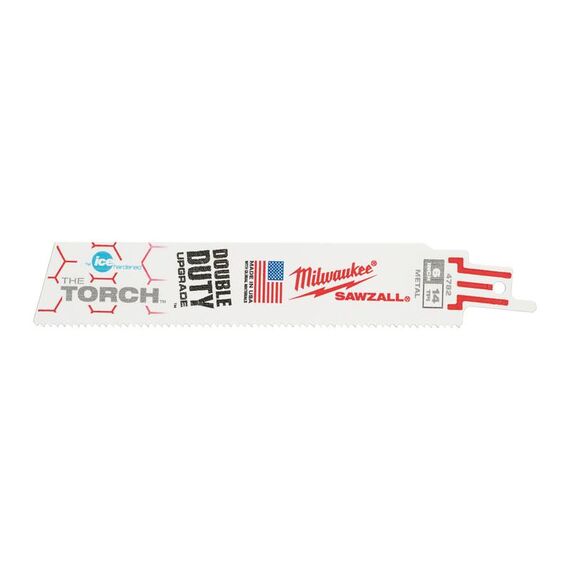 Сабельное полотно Milwaukee TORCH™ TIH 150 x 14 Tpi 5 PCS - 48004782, Модель: TORCH™ TIH 150 x 14 Tpi 5 PCS, внеший вид
