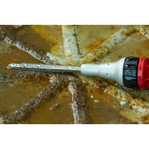Универсальная отвертка с трещоткой Milwaukee 10 IN 1 RATCHET MULTI-BIT SCREWDRIVER-UNIVERSAL - 48222311, Модель: 10 IN 1 RATCHET MULTI-BIT SCREWDRIVER-UNIVERSAL, Длина (мм): 152, внеший вид, изображение 3