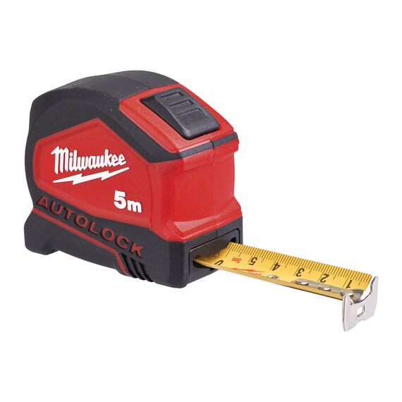 Рулетка Milwaukee AUTOLOCK 5m - 4932464663, Модель: AUTOLOCK 5m, внеший вид, изображение 4