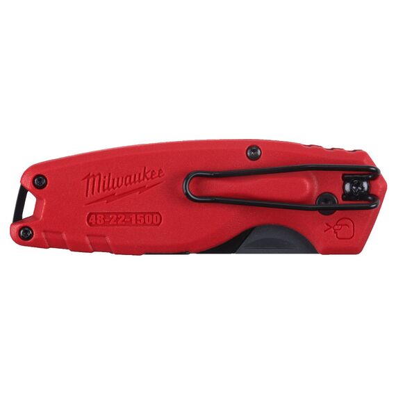 Компактный складной многофункциональный нож Milwaukee FASTBACK™ COMPACT FLIP UTILITY KNIFE - 4932471356, внеший вид, изображение 2
