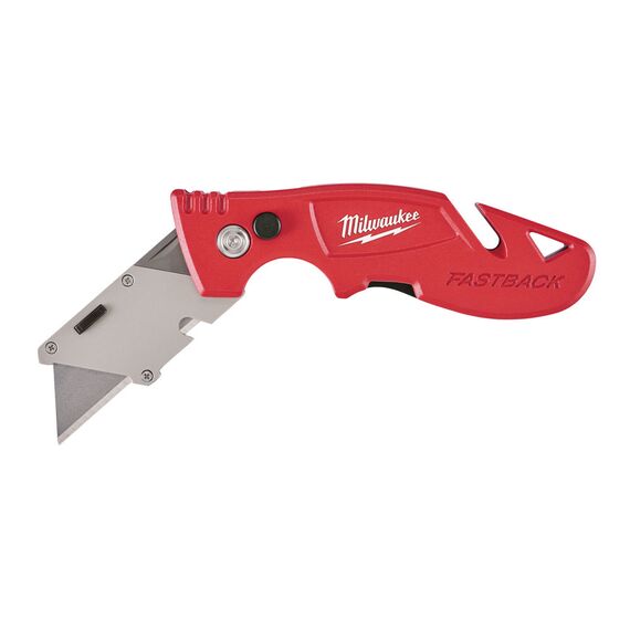 Многофункциональный складной нож со сменными лезвиями Milwaukee FASTBACK™ FLIP UTILITY KNIFE WITH BLADE STORAGE с отсеком для хранения лезвий - 48221903, внеший вид, изображение 7