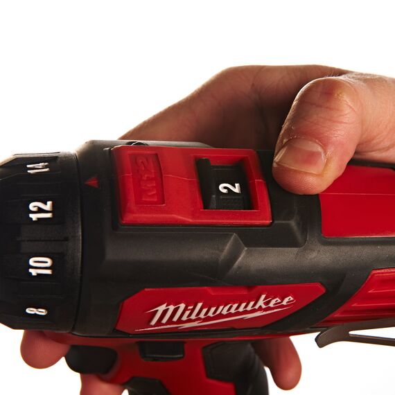 Аккумуляторная дрель-шуруповерт Milwaukee M12 BDD-202C - 4933441915, Модель: M12 BDD-202C, внеший вид, изображение 5