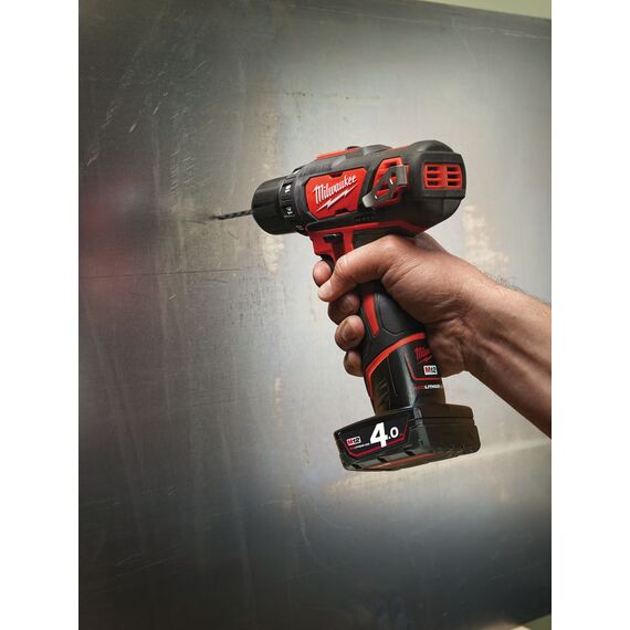 Аккумуляторная дрель-шуруповерт Milwaukee M12 BDD-402C - 4933441925, Модель: M12 BDD-402C, внеший вид, изображение 4