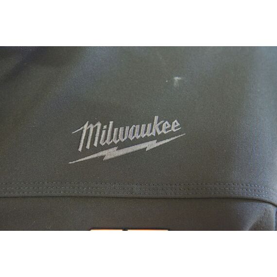 Куртка с подогревом Milwaukee M12 HJ GREY3-0 M - 4933451592, Модель: M12 HJ GREY3-0 M, Цвет: Серый, внеший вид, изображение 2