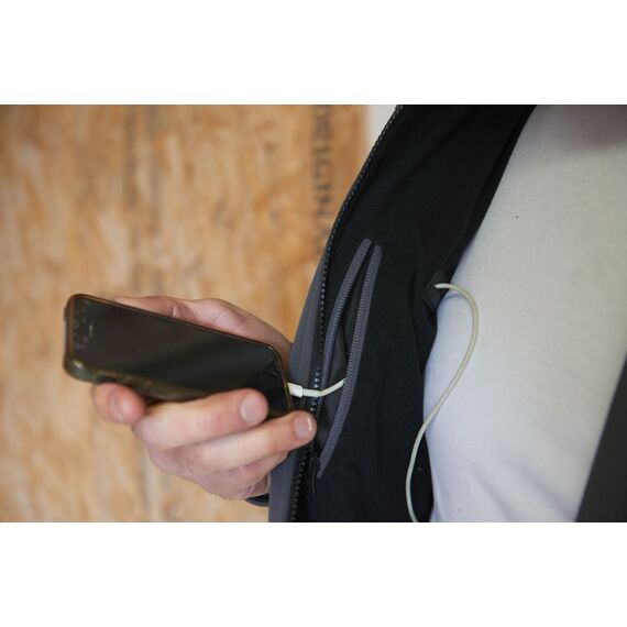 Куртка с подогревом Milwaukee M12 HJ GREY3-0 M - 4933451592, Модель: M12 HJ GREY3-0 M, Цвет: Серый, внеший вид, изображение 6