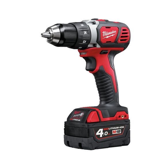 Аккумуляторная дрель-шуруповерт Milwaukee M18 BDD-402C - 4933443565, Модель: M18 BDD-402C, фото, изображение 2 Аккумуляторная дрель-шуруповерт Milwaukee M18 BDD-402C - 4933443565, Модель: M18 BDD-402C, внеший вид, изображение 2