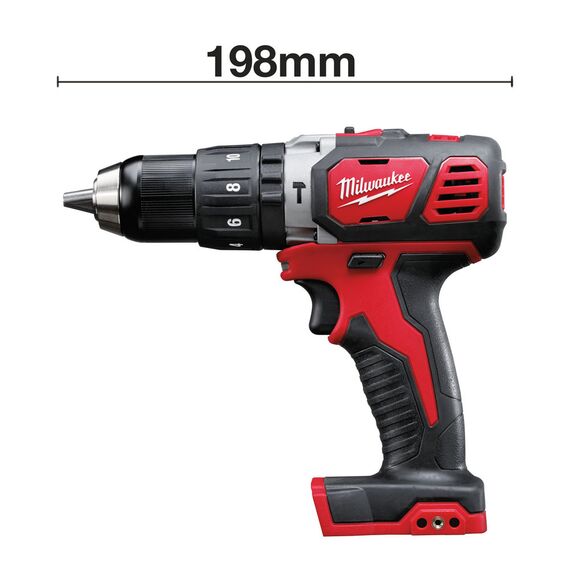 Аккумуляторная ударная дрель-шуруповерт Milwaukee M18 BPD-0 - 4933443500, Модель: M18 BPD-0, фото, изображение 2 Аккумуляторная ударная дрель-шуруповерт Milwaukee M18 BPD-0 - 4933443500, Модель: M18 BPD-0, внеший вид, изображение 2