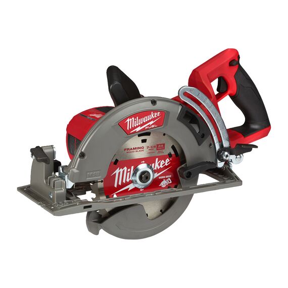 Аккумуляторная циркулярная пила по дереву и пластику Milwaukee M18 FCSRH66-0 - 4933471444, внеший вид, изображение 9