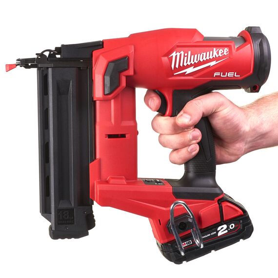 Аккумуляторный гвоздезабиватель Milwaukee M18 FUEL™ FN18GS-202X - 4933471407, внеший вид