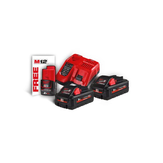 Энергокомплект Milwaukee M18 HNRG-302 - 4933471071, Модель: M18 HNRG-302, внеший вид