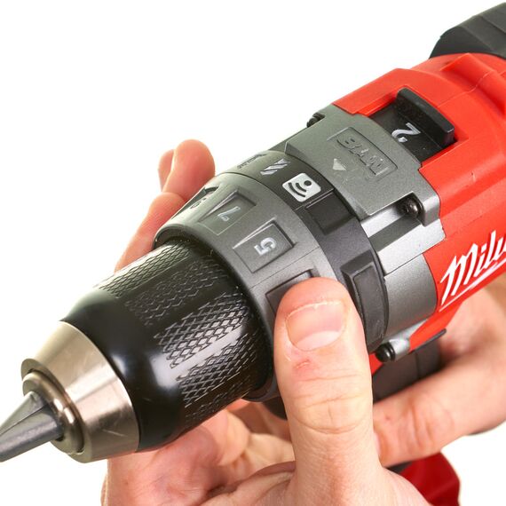 Аккумуляторная дрель-шуруповерт Milwaukee M18 ONEDD-0X - 4933451911, Модель: M18 ONEDD-0X, внеший вид, изображение 3