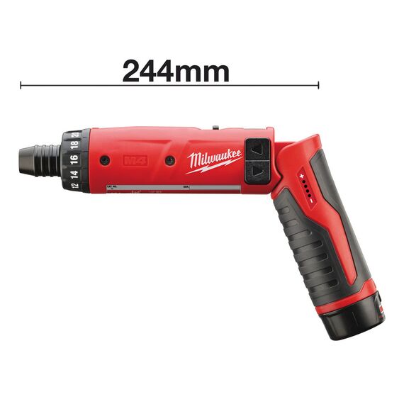 Аккумуляторная отвертка Milwaukee M4 D-202B - 4933440475, Модель: M4 D-202B, фото, изображение 3 Аккумуляторная отвертка Milwaukee M4 D-202B - 4933440475, Модель: M4 D-202B, внеший вид, изображение 3