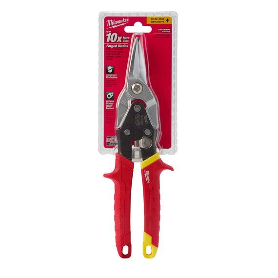 Ножницы по металлу Milwaukee METAL SNIPS STRAIGHT прямой рез - 48224530, фото, изображение 4 Ножницы по металлу Milwaukee METAL SNIPS STRAIGHT прямой рез - 48224530, внеший вид, изображение 4