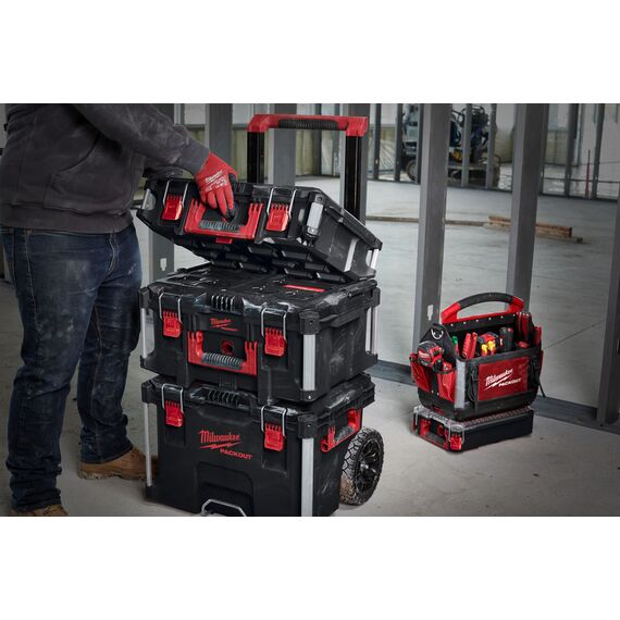 Ящик на колесах Milwaukee PACKOUT™ TROLLEY BOX - 4932464078, Модель: PACKOUT™ TROLLEY BOX, внеший вид, изображение 6
