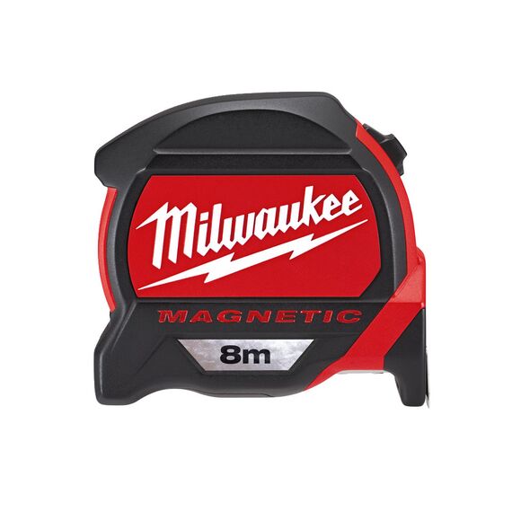 Рулетка с магнитом Milwaukee PREMIUM MAGNETIC 8m - 48227308, внеший вид