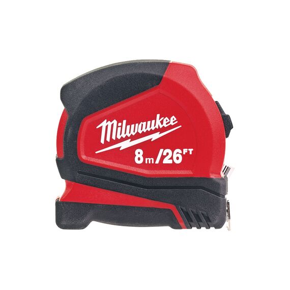 Рулетка Milwaukee PRO COMPACT 8m-26ft - 4932459596, Модель: PRO COMPACT 8m-26ft, внеший вид