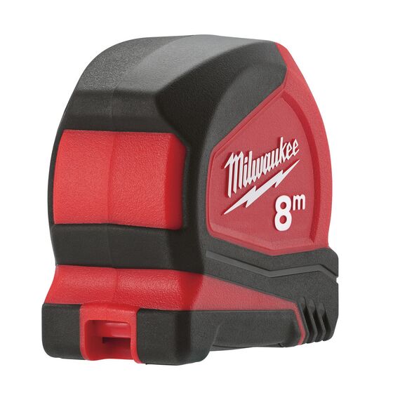 Рулетка Milwaukee PRO COMPACT 8m - 4932459594, Модель: PRO COMPACT 8m, фото, изображение 5 Рулетка Milwaukee PRO COMPACT 8m - 4932459594, Модель: PRO COMPACT 8m, внеший вид, изображение 5