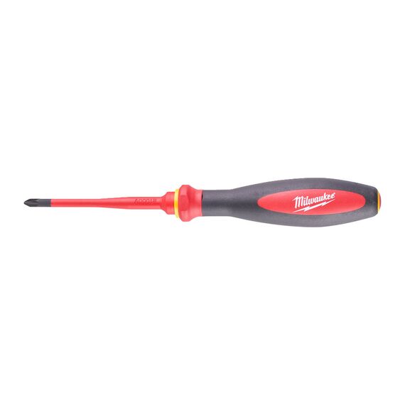 Изолированная отвертка Milwaukee VDE SLIM DRIVER PZ1 X 80 MM - 4932471450, Модель: VDE SLIM DRIVER PZ1 X 80 MM, Длина (мм): 80, внеший вид