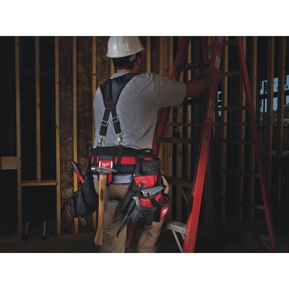 Пояс разгрузочный с подвеской Milwaukee CONTRACTOR RIG - 48228120, фото, изображение 2 Пояс разгрузочный с подвеской Milwaukee CONTRACTOR RIG - 48228120, внеший вид, изображение 2