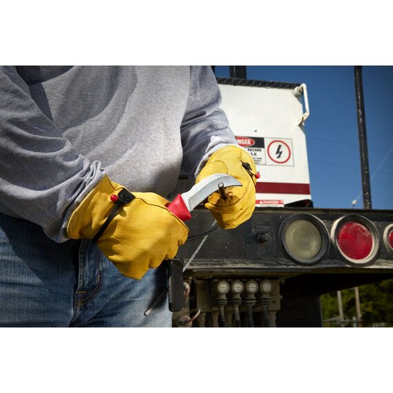 Нож с загнутым фиксированным лезвием Milwaukee HAWKBILL FIXED BLADE KNIFE - 4932464829, внеший вид, изображение 4