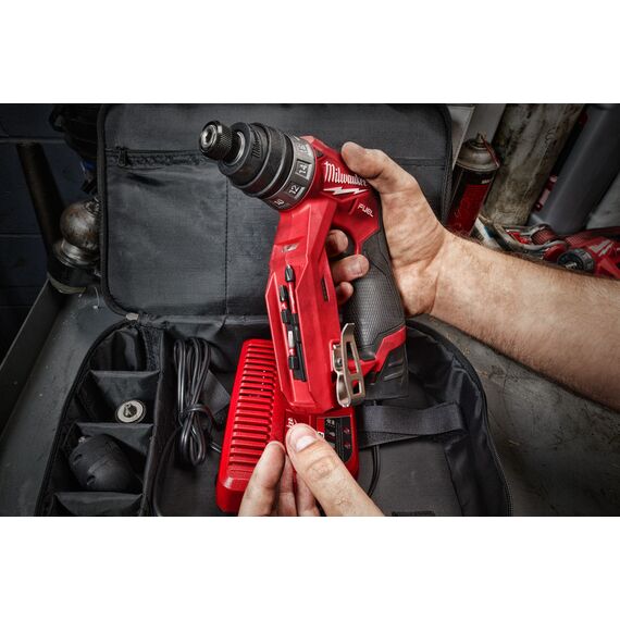 Аккумуляторная дрель-шуруповерт Milwaukee M12 FDDXKIT-0X со съемными насадками - 4933471332, Модель: M12 FDDXKIT-0X, внеший вид, изображение 11