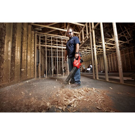 Аккумуляторная воздуходувка Milwaukee M18 FBL-0 - 4933459825, Модель: M18 FBL-0, фото, изображение 4 Аккумуляторная воздуходувка Milwaukee M18 FBL-0 - 4933459825, Модель: M18 FBL-0, внеший вид, изображение 4