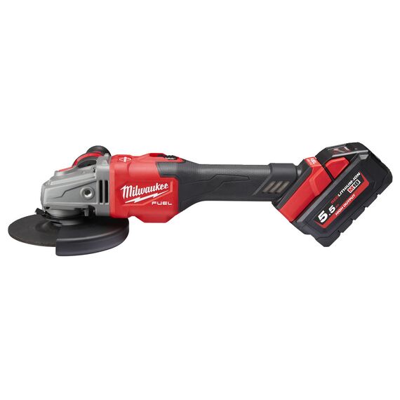 Аккумуляторная углошлифовальная машина Milwaukee M18 FHSAG125XB-552X - 4933471079, Модель: M18 FHSAG125XB-552X, внеший вид, изображение 2