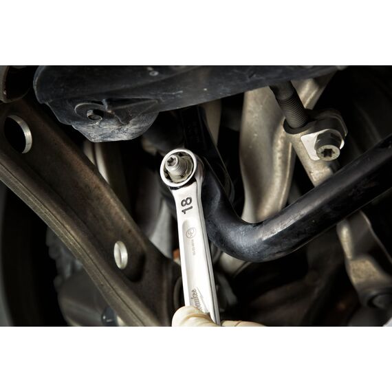 Набор комбинированных метрических ключей Milwaukee MAX BITE™ METRIC COMBINATION SPANNER SET 15 PC - 4932464258, Модель: MAX BITE™ METRIC COMBINATION SPANNER SET 15 PC, внеший вид, изображение 8