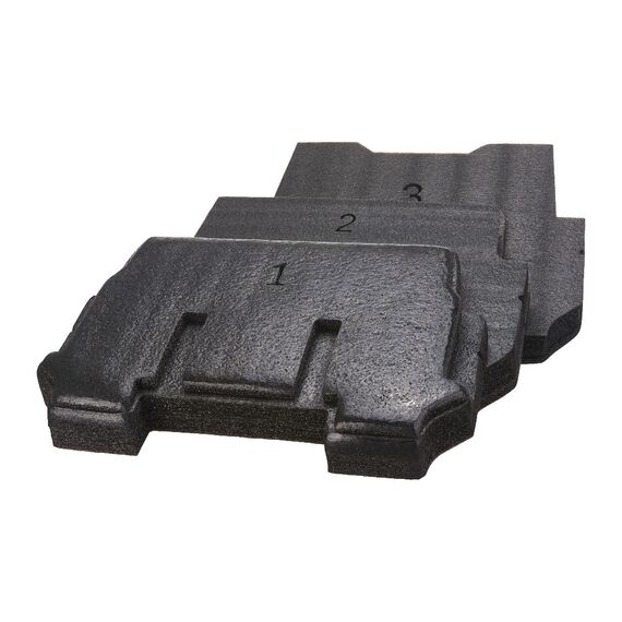 Вставка из вспененного материала Milwaukee PACKOUT TROLLEY FOAM INSERT для ящика на колесах - 4932471927, внеший вид