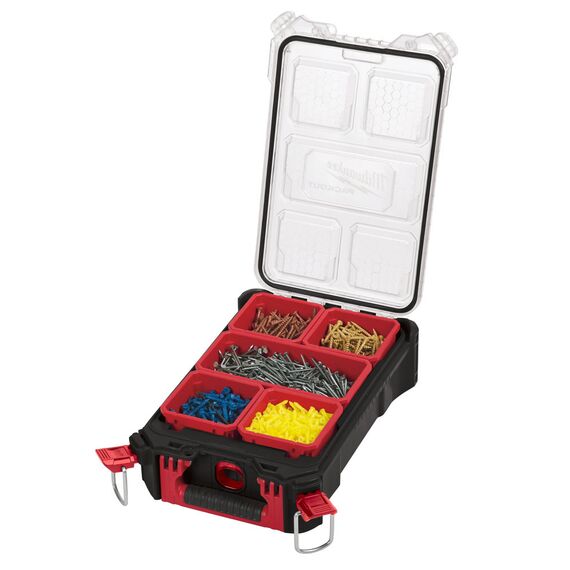 Органайзер Milwaukee PACKOUT™ COMPACT ORGANISER - 4932464083, фото, изображение 5 Органайзер Milwaukee PACKOUT™ COMPACT ORGANISER - 4932464083, внеший вид, изображение 5