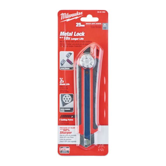 Выдвижной нож Milwaukee SNAP KNIFE 25 MM - 48221962, внеший вид, изображение 7