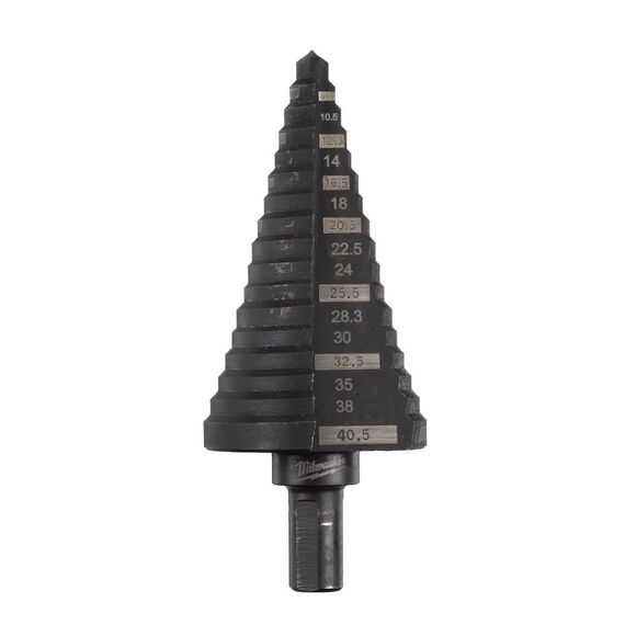 Ступенчатое сверло Milwaukee STEP DRILL 6-40.5 mm 17 step - 48899340, внеший вид
