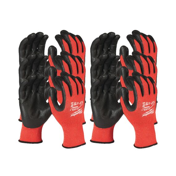 Перчатки рабочие Milwaukee 12 PACK CUT LEVEL 3 11／XXL - 4932471621, Модель: 12 PACK CUT LEVEL 3 11／XXL, внеший вид