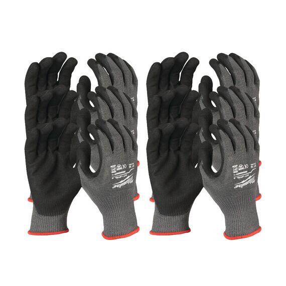 Перчатки рабочие Milwaukee 12 PACK CUT LEVEL 5 9／L - 4932471623, Модель: 12 PACK CUT LEVEL 5 9／L, внеший вид