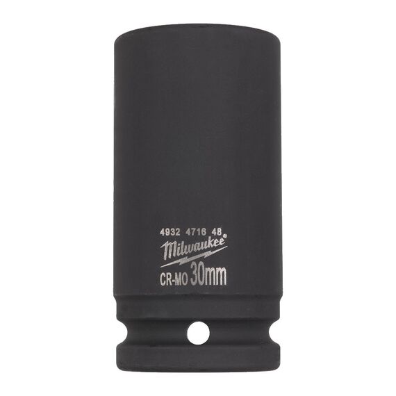 Ударная головка Milwaukee ¾ IMPACT SOCKET LONG 30 MM удлиненная - 4932471648, Модель: ¾ IMPACT SOCKET LONG 30 MM, внеший вид