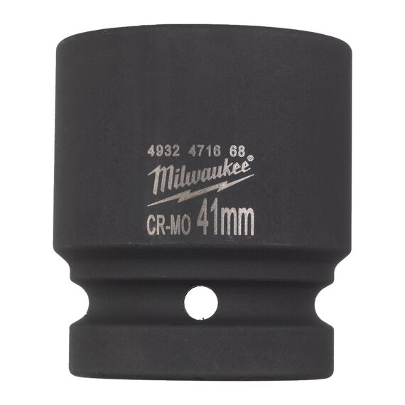 Ударная головка Milwaukee 1˝ IMPACT SOCKET SHORT 41˝ MM укороченная - 4932471668, Модель: 1˝ IMPACT SOCKET SHORT 41˝ MM, внеший вид