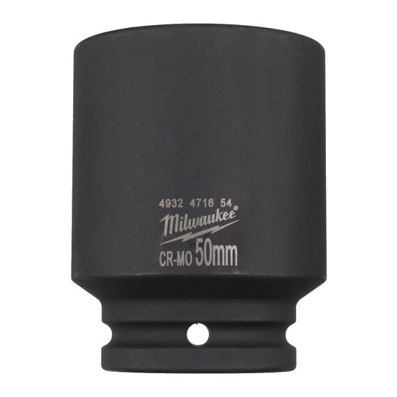 Ударная головка Milwaukee ¾ IMPACT SOCKET LONG 50 MM удлиненная - 4932471654, Модель: ¾ IMPACT SOCKET LONG 50 MM, внеший вид