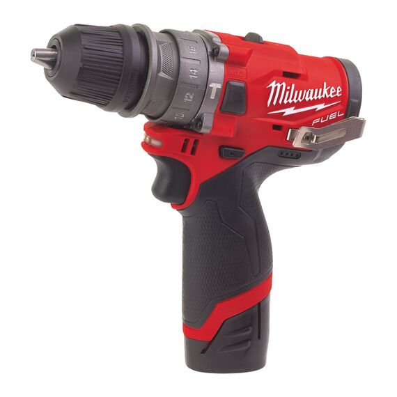 Аккумуляторная ударная дрель-шуруповерт со сменным патроном Milwaukee M12 FPDX-202X - 4933464136, Модель: M12 FPDX-202X, фото, изображение 2 Аккумуляторная ударная дрель-шуруповерт со сменным патроном Milwaukee M12 FPDX-202X - 4933464136, Модель: M12 FPDX-202X, внеший вид, изображение 2