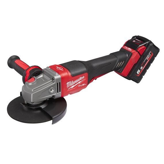 Аккумуляторная углошлифовальная машина Milwaukee M18 FHSAG125XPDB-552X - 4933471080, Модель: M18 FHSAG125XPDB-552X, внеший вид