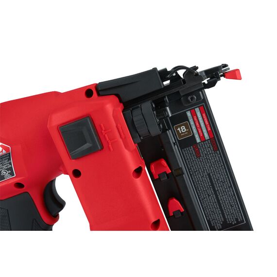 Аккумуляторный гвоздезабиватель Milwaukee M18 FUEL™ FN18GS-202X - 4933471408, Модель: M18 FUEL™ FN18GS-202X, фото, изображение 5 Аккумуляторный гвоздезабиватель Milwaukee M18 FUEL™ FN18GS-202X - 4933471408, Модель: M18 FUEL™ FN18GS-202X, внеший вид, изображение 5