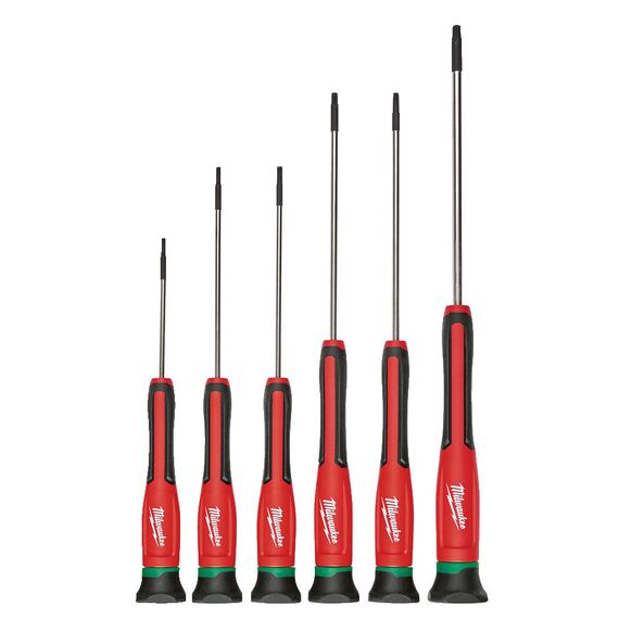 Набор отверток для точной механики Milwaukee TORX PRECISION SCREWDRIVER 6ps - 4932471870, Модель: TORX PRECISION SCREWDRIVER 6ps, внеший вид