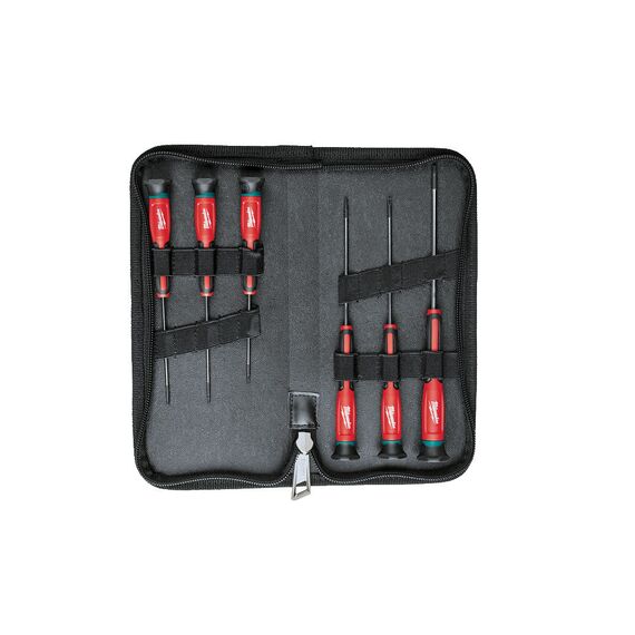 Набор отверток для точной механики Milwaukee TORX PRECISION SCREWDRIVER 6ps - 4932471870, Модель: TORX PRECISION SCREWDRIVER 6ps, внеший вид, изображение 2